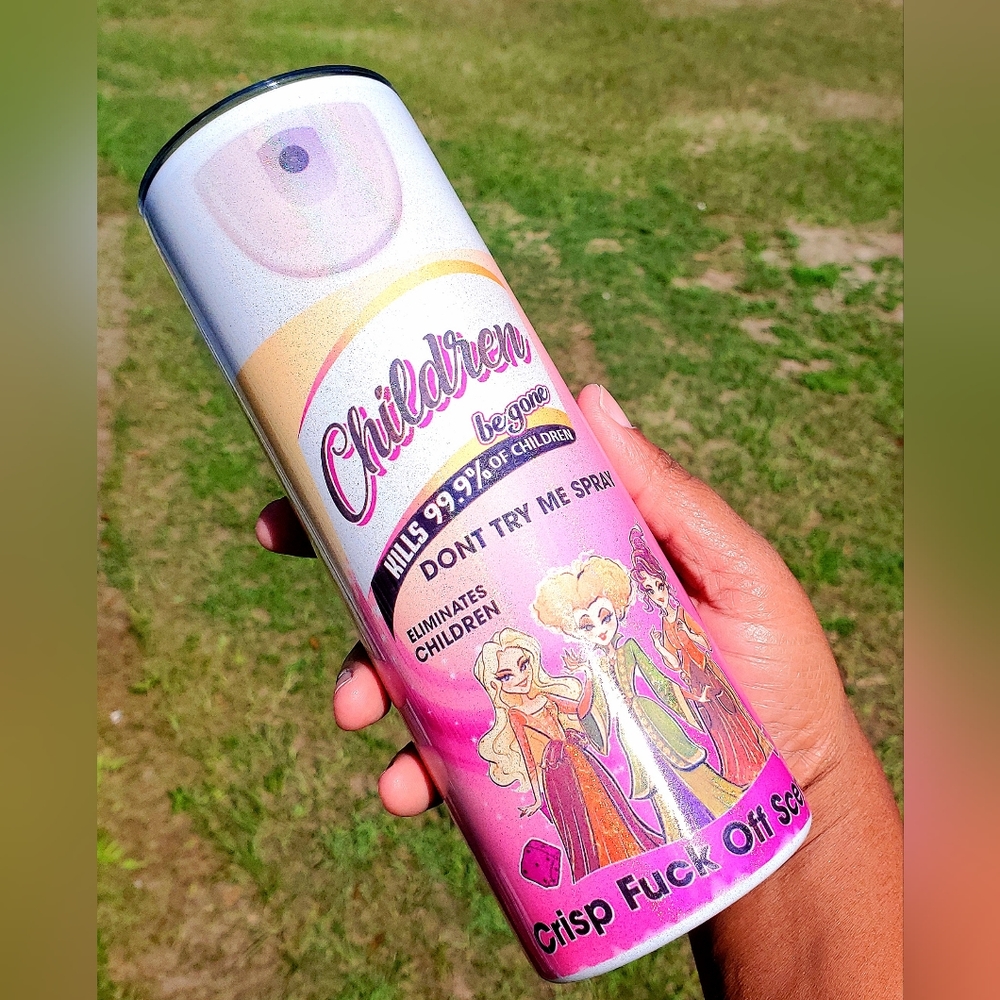 Children Be Gone Spray Tumbler